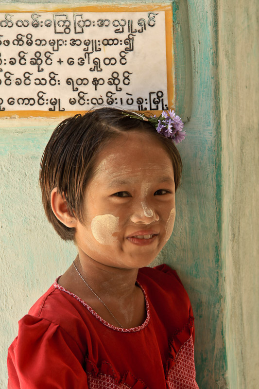 La petite fille de Kalaw Birmanie