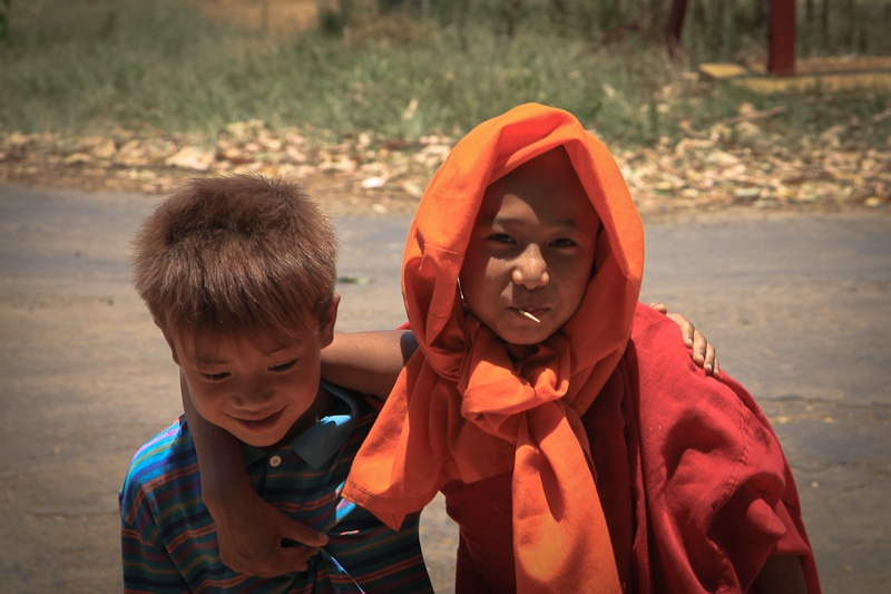 Le petit moine de Kalaw Birmanie
