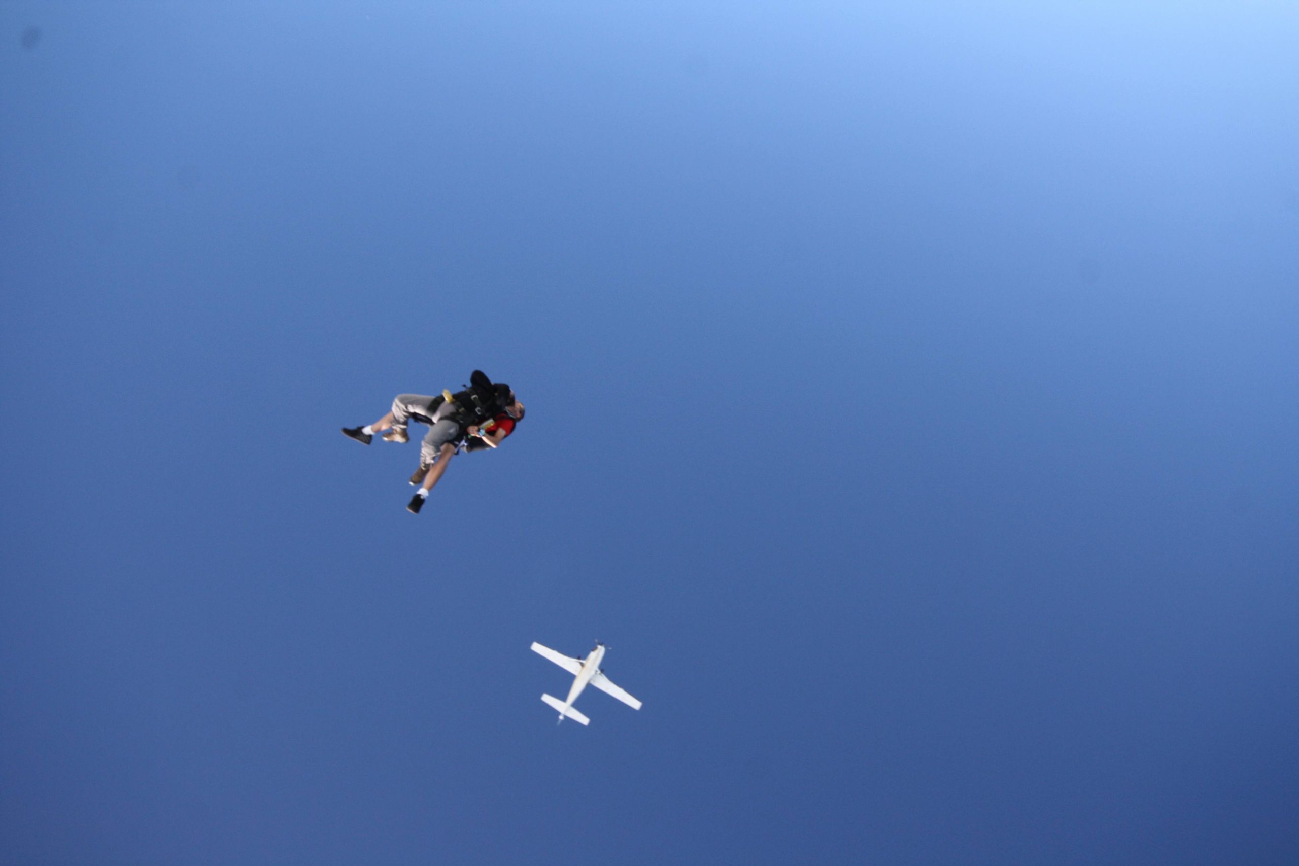 Parachute mission beach