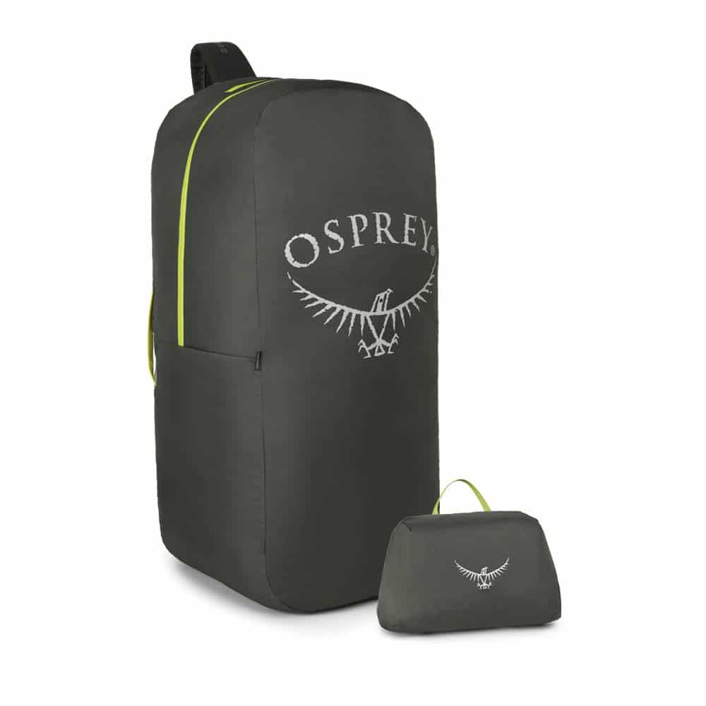 Osprey airporter, la housse indispensable pour protéger son sac à dos dans les transports (bus, avion,..)