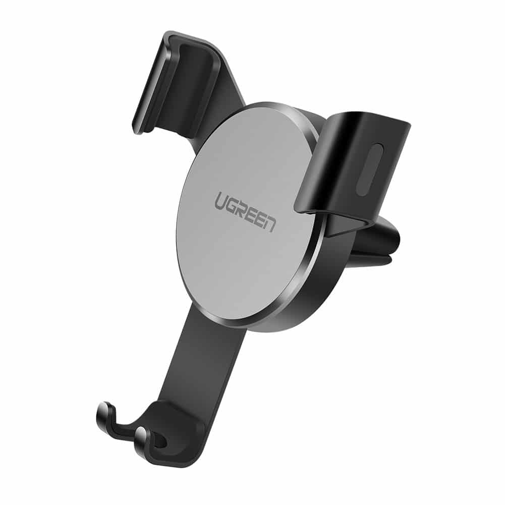 Porte téléphone de voiture à fixer sur une grille d'aération