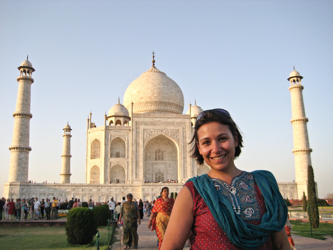 Le jour où j'ai réalisé un premier grand rêve de ce tour du monde : voir le Taj Mahal