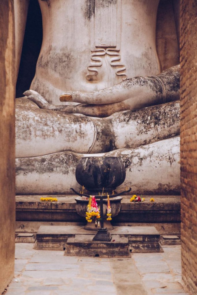 Parc historique Sukhothai - Au Wat si chum_