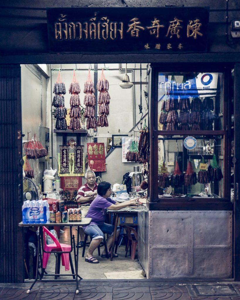 Yoawarat road, le quartier chinois de Bangkok - Thailande