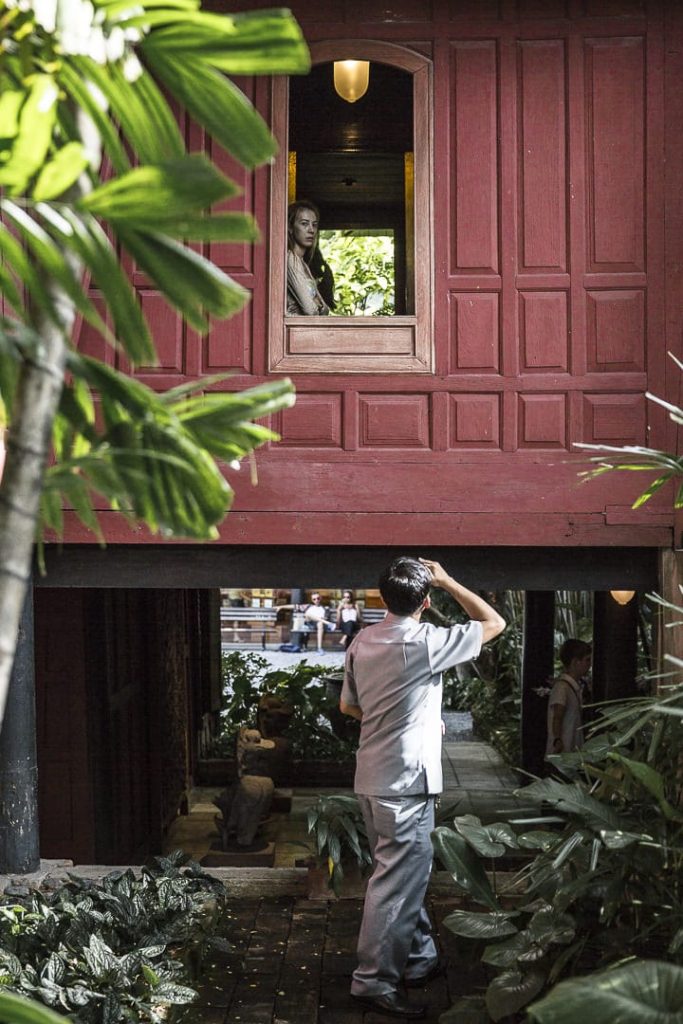 Dans les jardins de la maison Jim Thomson - Bangkok, Thailande