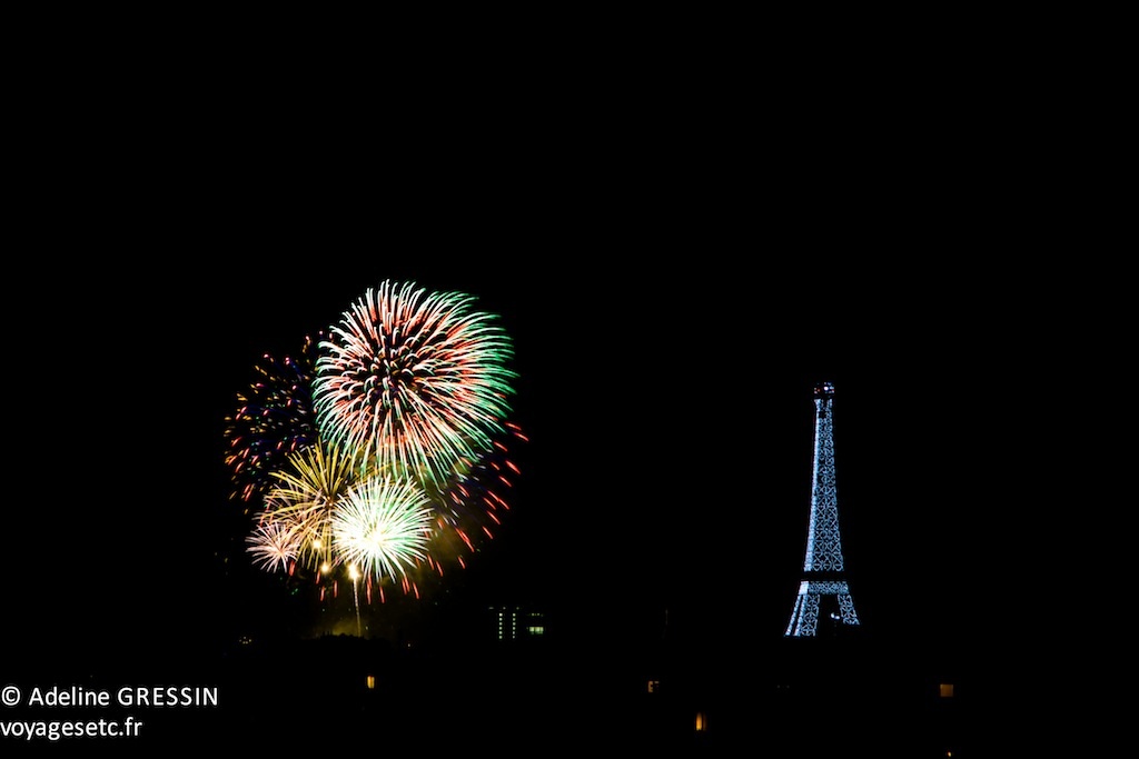Feu d'artifice Paris 2012