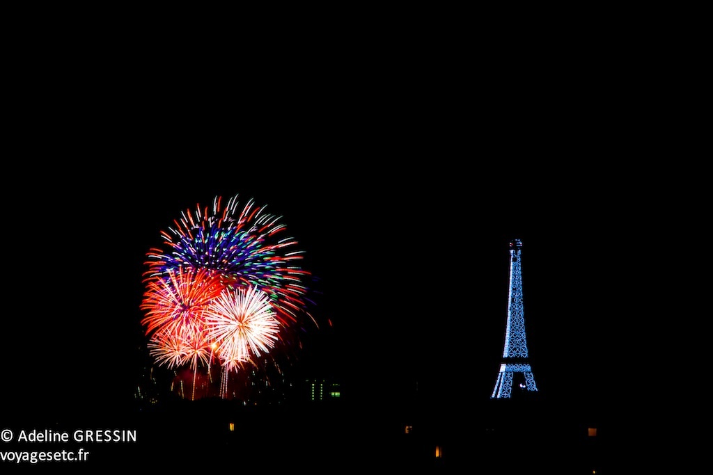 Feu d'artifice Tour Eiffel - Paris