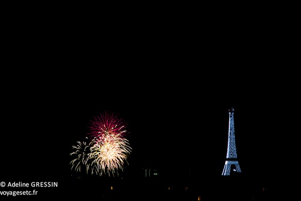 Feu d'artifice Paris 2012