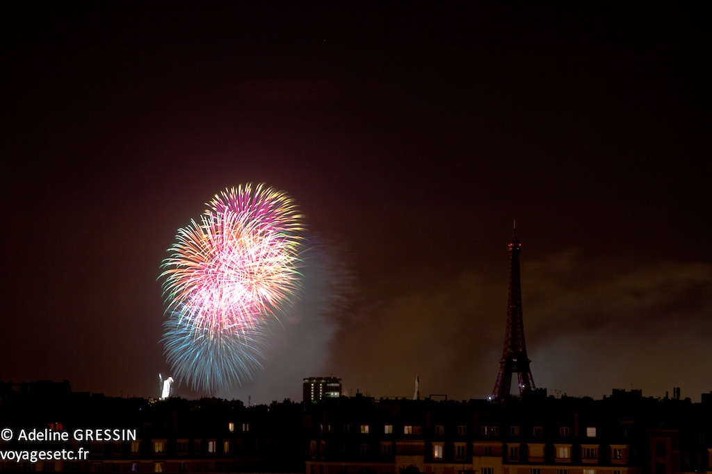 Feu d'artifice Paris 2012