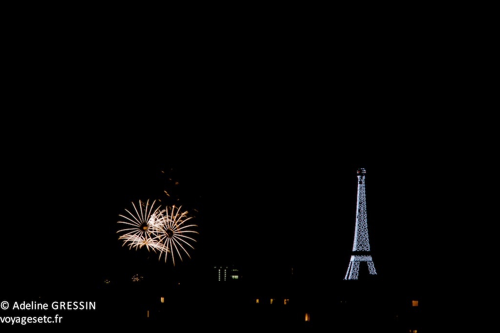 Feu d'artifice Paris 2012