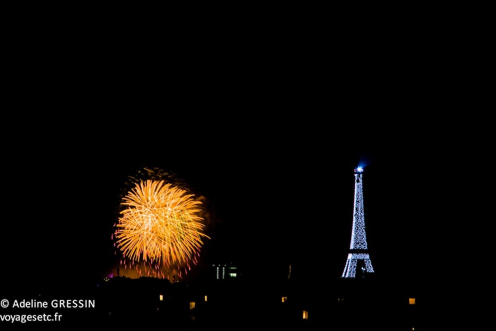 Feu d'artifice Paris 2012