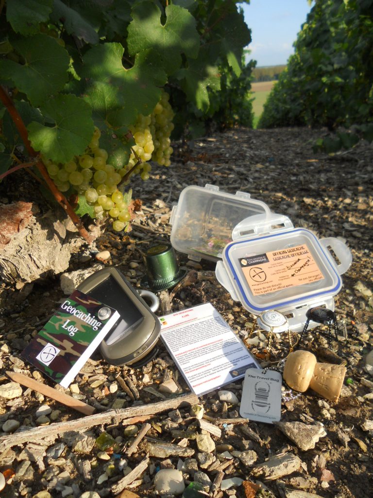 Objets Geocaching – CRT Champagne