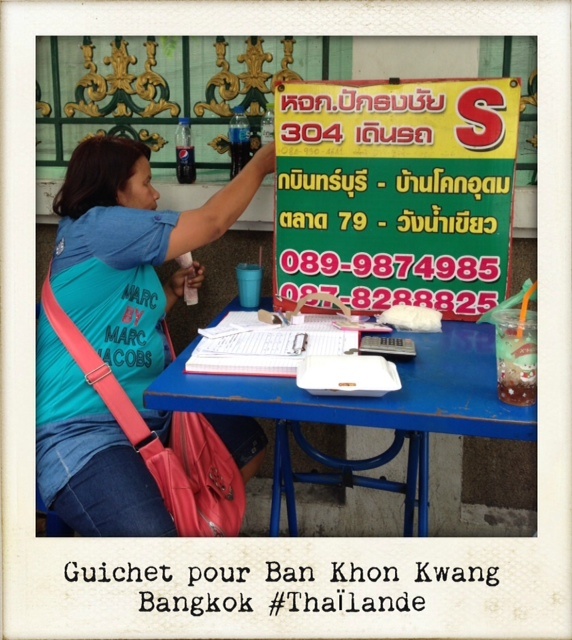 Guichet mini van pour Khao Yai bangkok