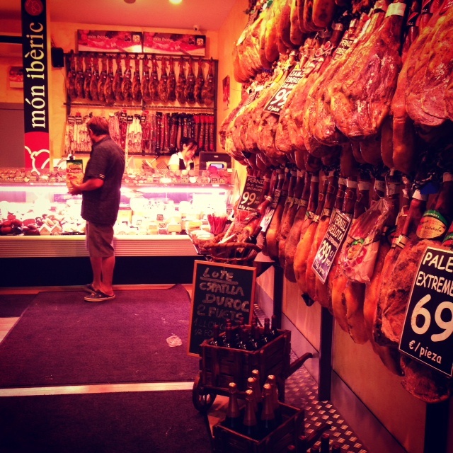 El jamon de Barcelone