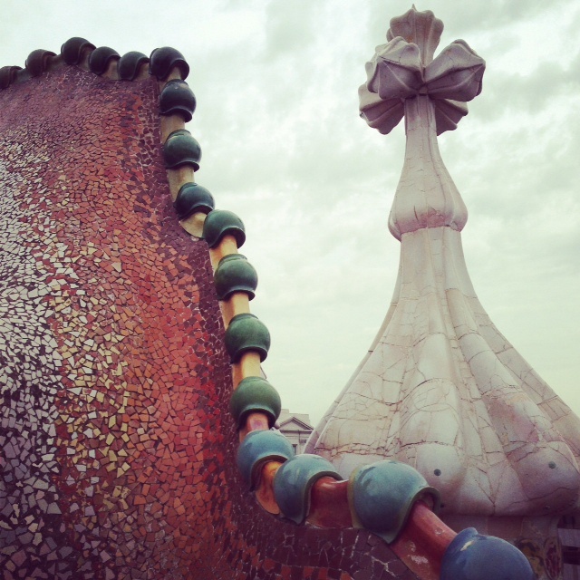 Gaudi toit de la casa Batllo