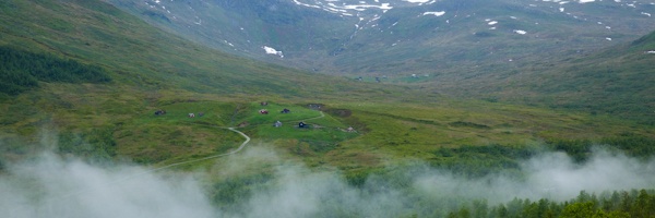 Myrkdalen vue sur la vallée