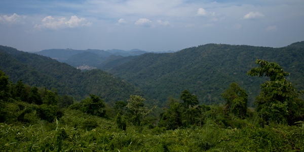 Thailande Vue sur le parc de Kao Yai