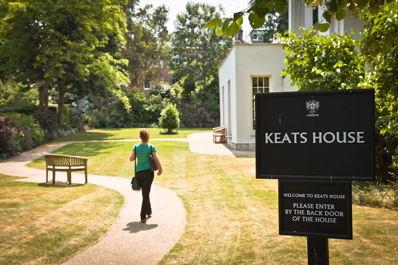 Londres - dans les jardins de Keats House