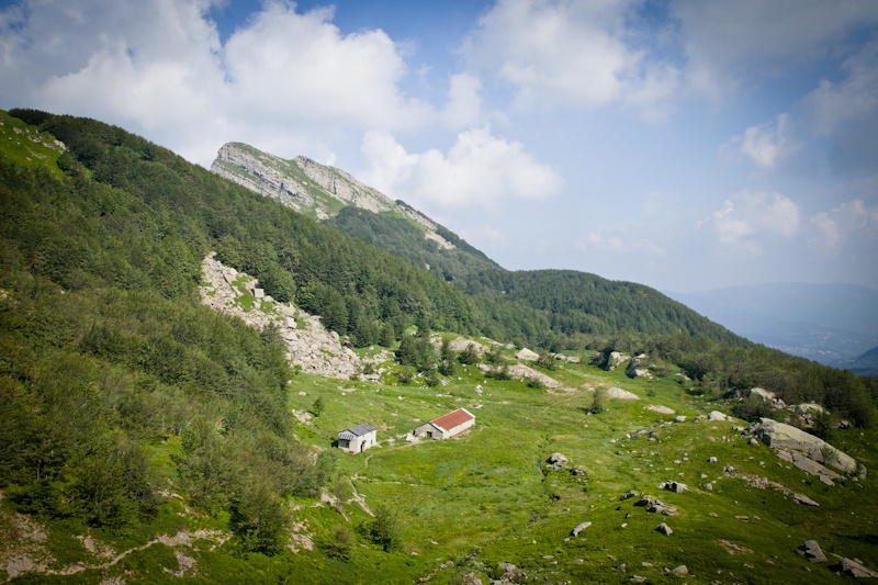 Randonnée en Italie - Refuge dans le parc des 100 lacs