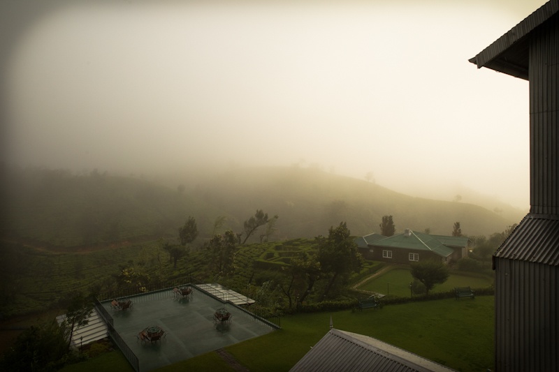 Heritance Tea factory - vue de ma chambre au petit matin