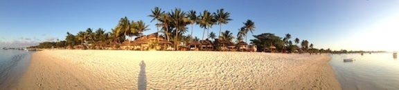 Ile maurice - Coucher de soleil sur la plage de trou aux biches