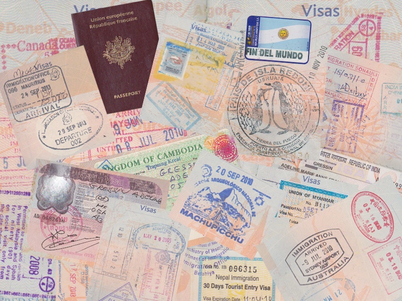 Mon passeport mes visas