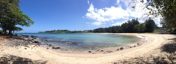 Panoramique sur l'ile Maurice - Première vue
