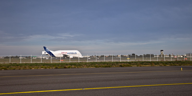 Airbus A380 - Envol du Beluga
