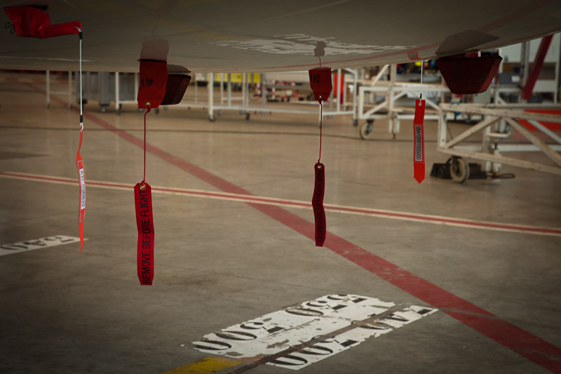Airbus A380 - Remove before flight