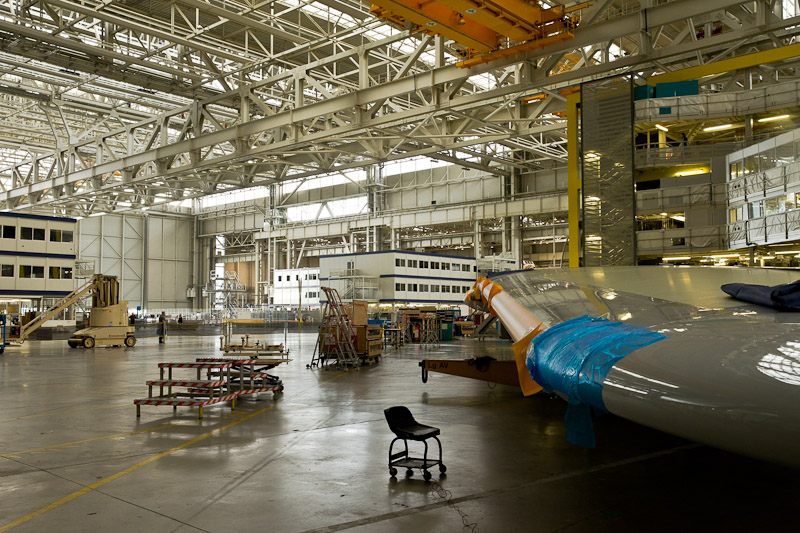 Airbus A380 - Une aile de l'A380