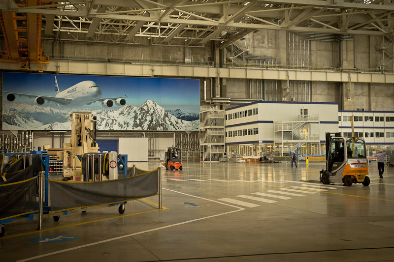 Airbus A380 - dans l'usine