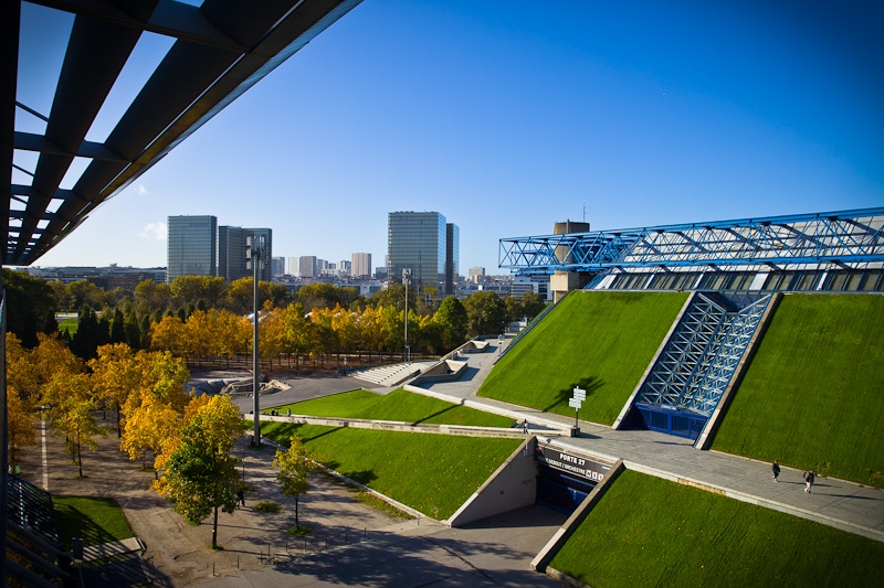 Novotel Paris Bercy - Vue sur la BNF et Bercy depuis une chambre executive
