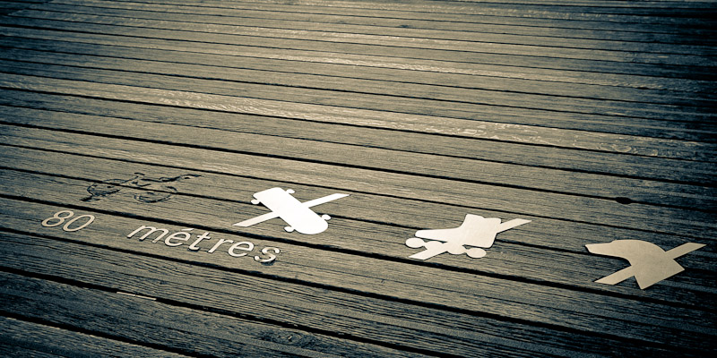 Que faire a Paris Bercy - passerelle simone de Beauvoir
