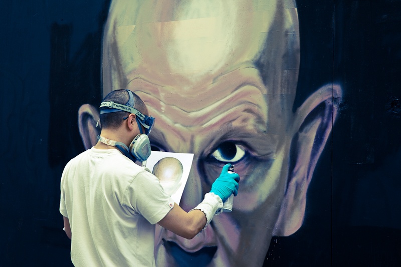Street art a Londres - Painting