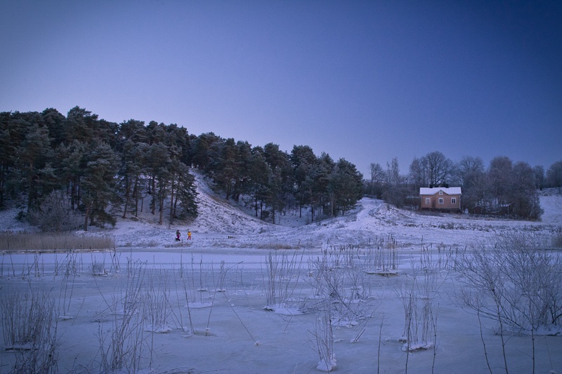 Une semaine en Finlande - Promenade matinale Porvoo