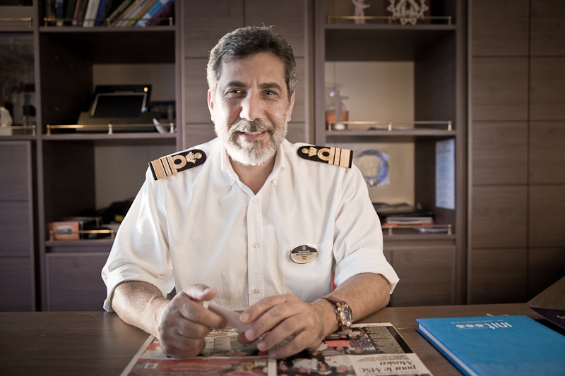 Bateau de croisière - capitaine MSC Musica