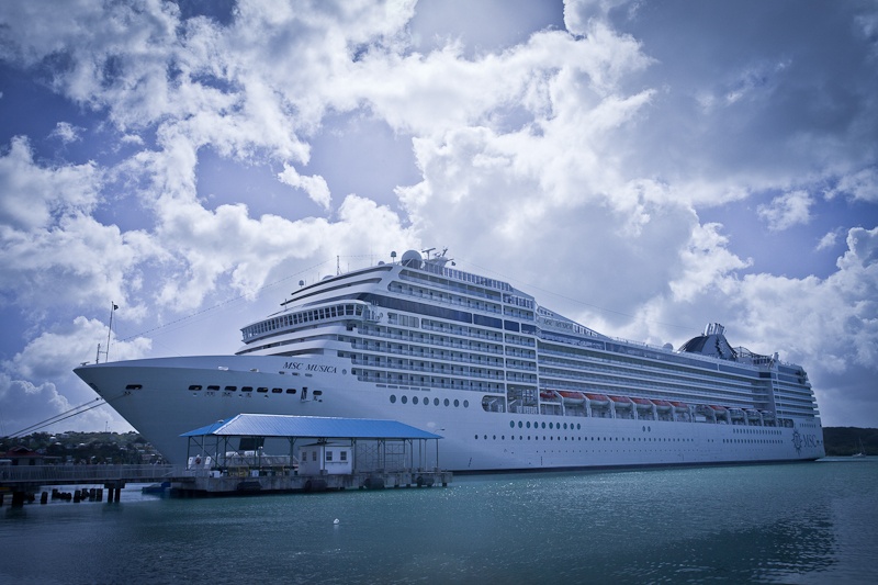Bateau de croisière - dans les coulisses du MSC Musica