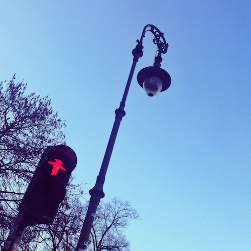 Visiter Berlin - Ampelmann don't walk