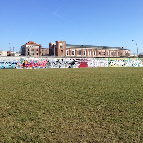 East side Gallery berlin - côté pile