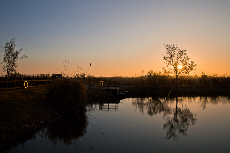 Catalogne - Lever de soleil sur le delta de l'Ebre