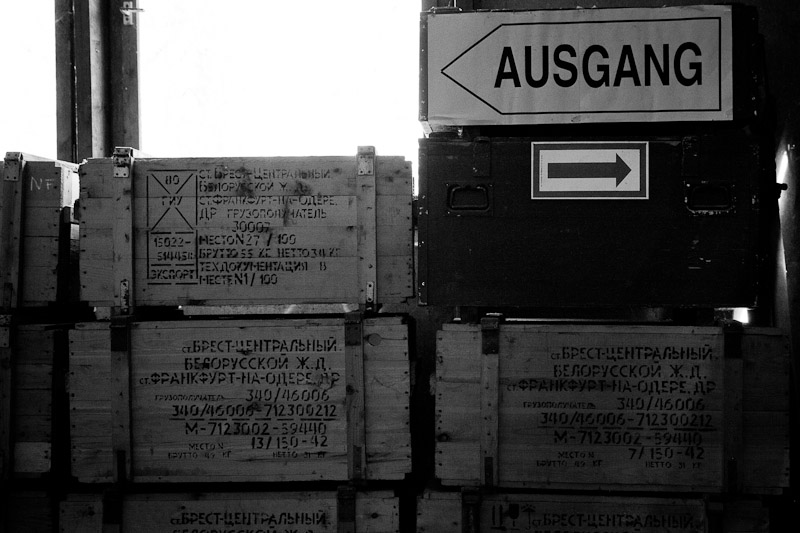Visiter un bunker - ausgang