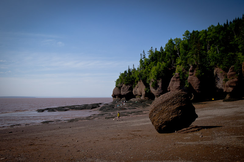 Nouveau Brunswick - balade baie de fundy