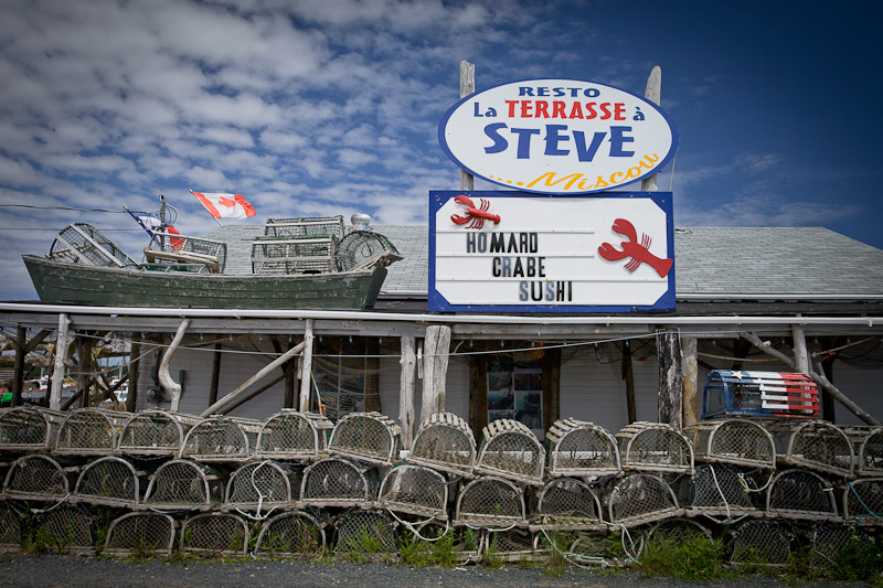 Nouveau Brunswick - la terrasse a steve