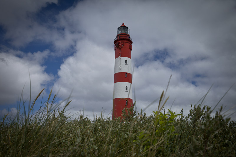 Mer des wadden - Phare d'amrum le plus grand de la mer du nord