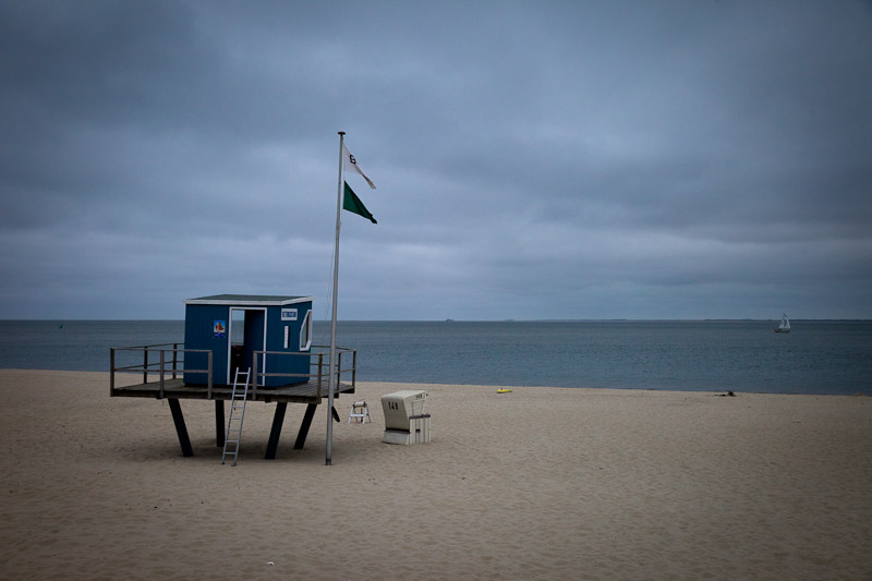 Surfer en Allemagne - Sur la plage de Hornum Sylt mer des wadden