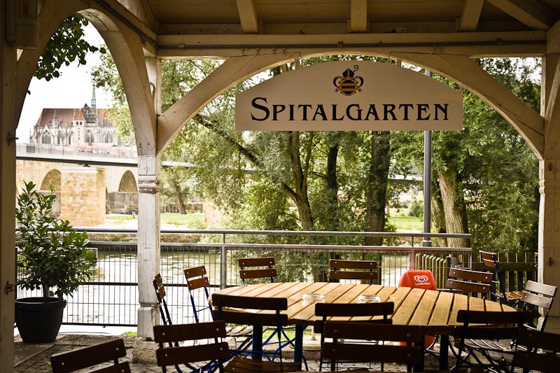 Voyage en Baviere - spitalbiergarten