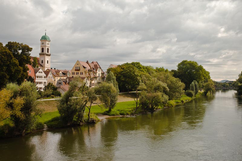 Voyage en Baviere - Ratisbonne sur les bords du danube