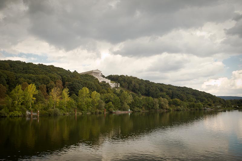 Voyage en Baviere - Temple walhalla bord du danube pres de ratisbonne