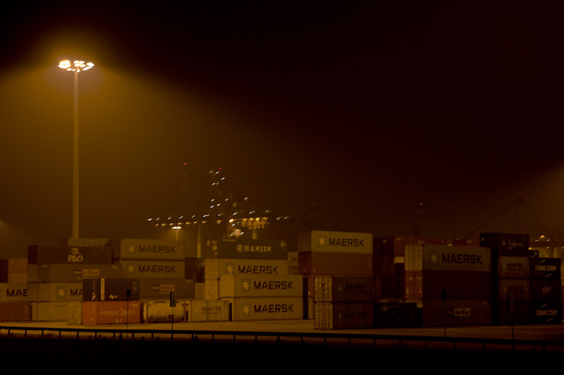 Port de Rotterdam - Parking conteneurs
