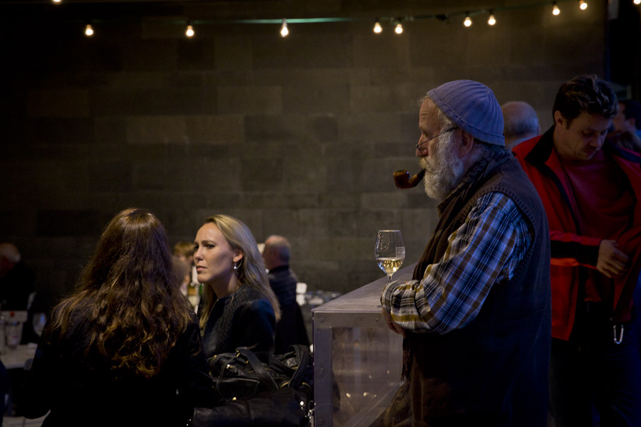 Vendanges Bade wurtemberg - Heilbronn Papy à la pipe